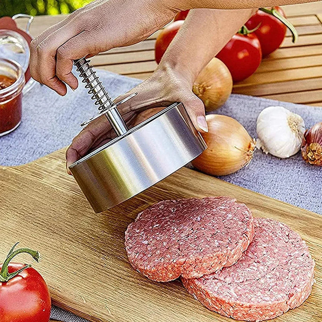 304 Stainless Steel Burger Press for Perfect Patties