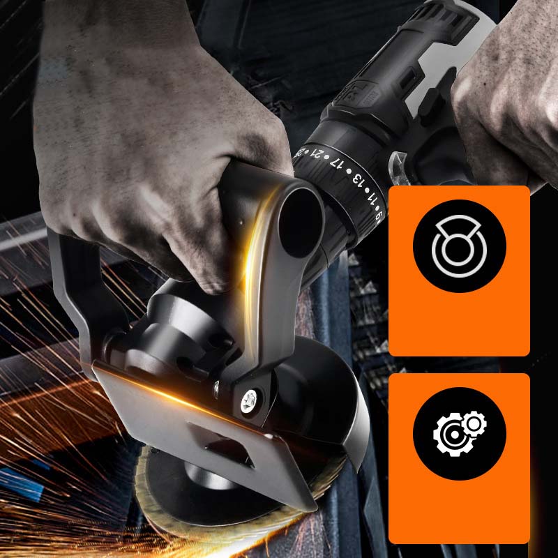 Right angle drill chuck