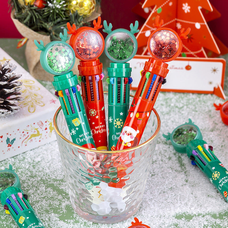 Sweet Christmas Glitter Pens