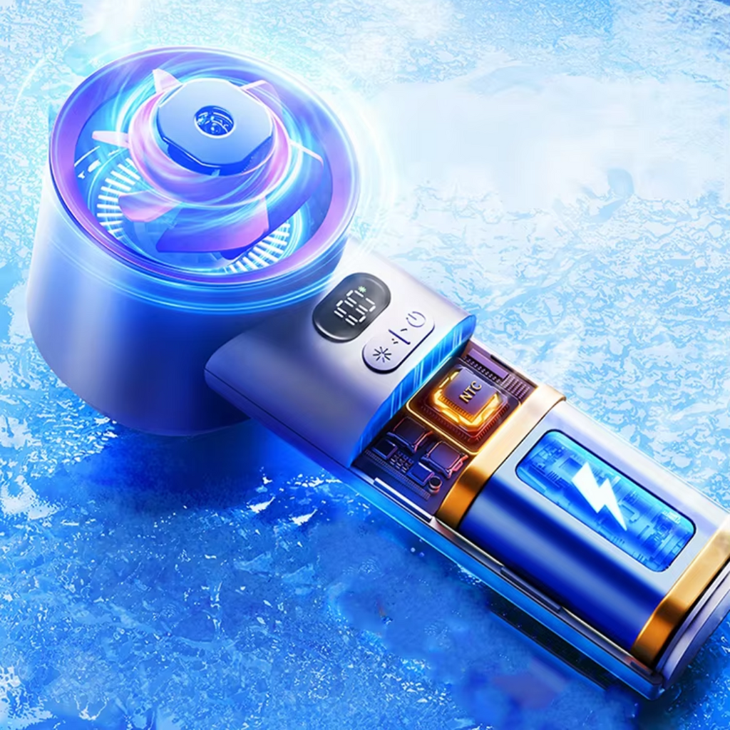 Handheld Mini Fan – Instant Cooling in Seconds