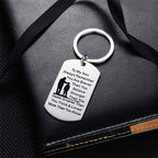 Mother's Day Engraving Metal Keychain with Box