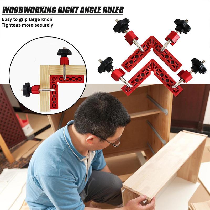 Wood processing Right-angled position holder