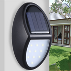 Solar LED Outdoor Wall Light with Motion Sensor and Weather-Resistant Housing