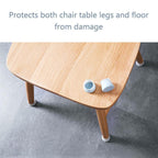 Upgraded Furniture Silicone Protection Covers Chair Leg Covers with Felt