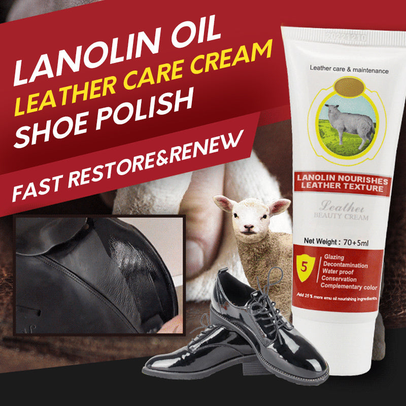 Lanolin Oil Leather Care Cream