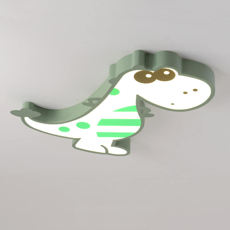 DinoBright LED Ceiling Light | Creative Dinosaur Design | Children's Room Lamp | Warm & White Light | Dimmable