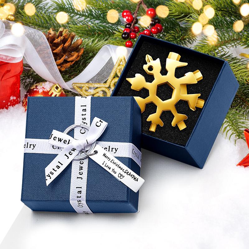 Snowflake - MultiTool 18-in-1 Stainless Steel Portable for Outdoor Adventures