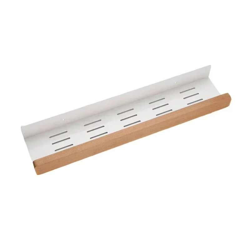 Moisture-resistant bathroom shelf