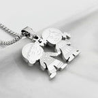 Boys' and Girls' Pendant made of Stainless Steel