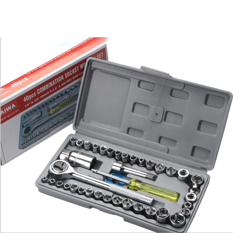 Socket tool set for bicycle or car repair