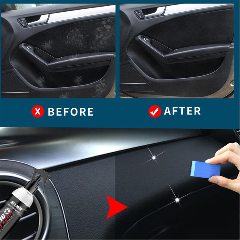 Car interior cleaning spray