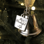 🎄Christmas Tree Memorial Ornaments Angel Wings Bell Hangings Hanging Decoration