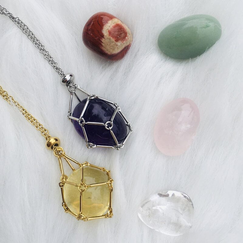 Crystal Stone Choker Necklace