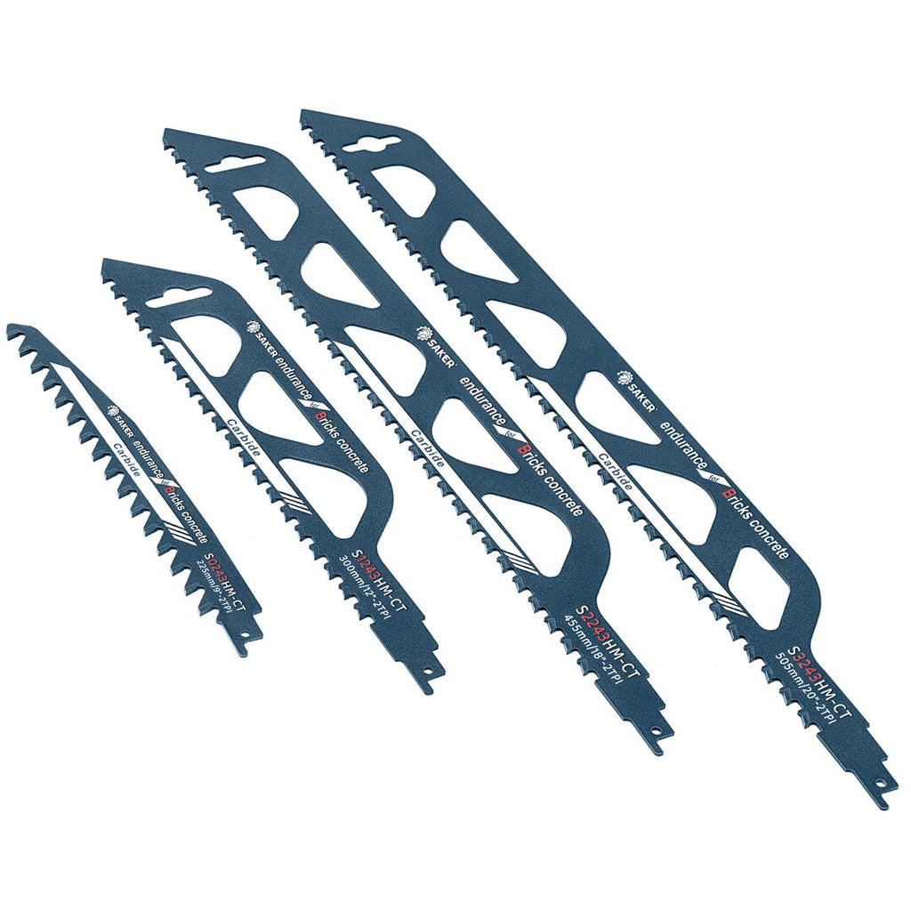 Saker alternative saw blade for cutting wood, porous concrete, bricks