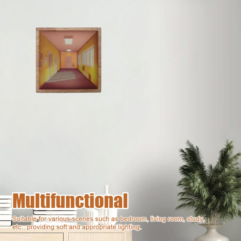 3D-Naked Eye Vision Wall Lamp | Stunning Wall Ambience