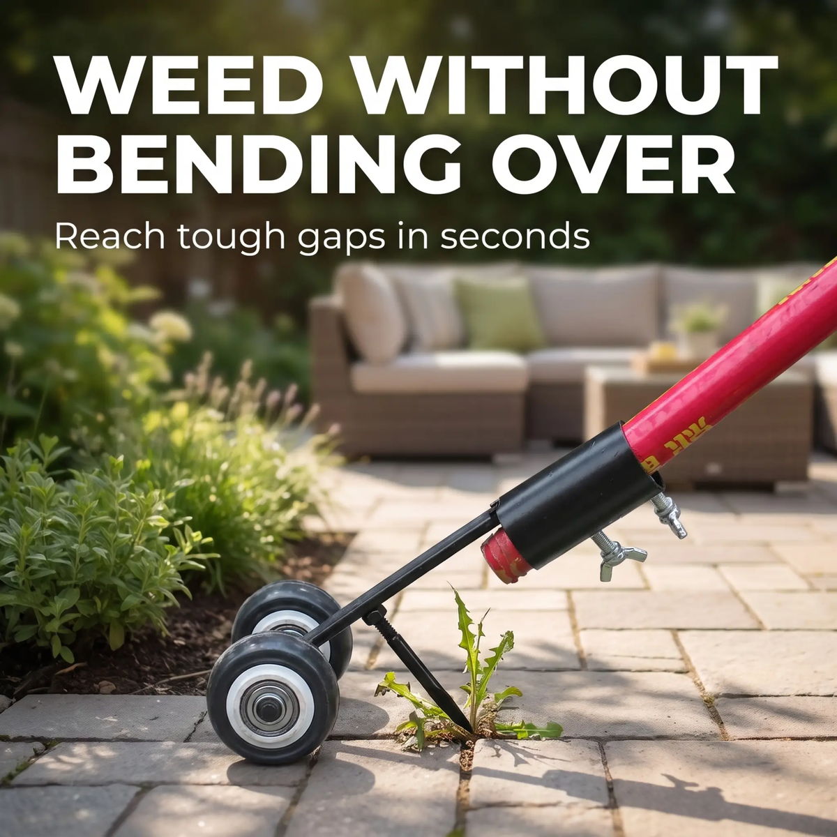 Strong Gap Weeder | Easy Weed Removal!