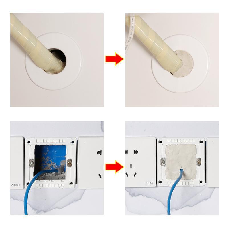 Household wall hole sealing compound