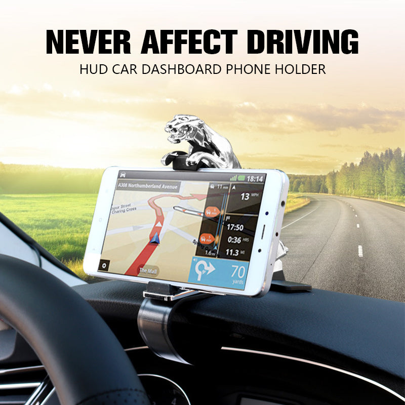 360-Degree Rotating Car Dashboard Phone Holder
