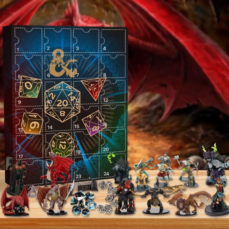 TreasureHunt - Dungeons and Dragons Advent Calendar Christmas Gift Set