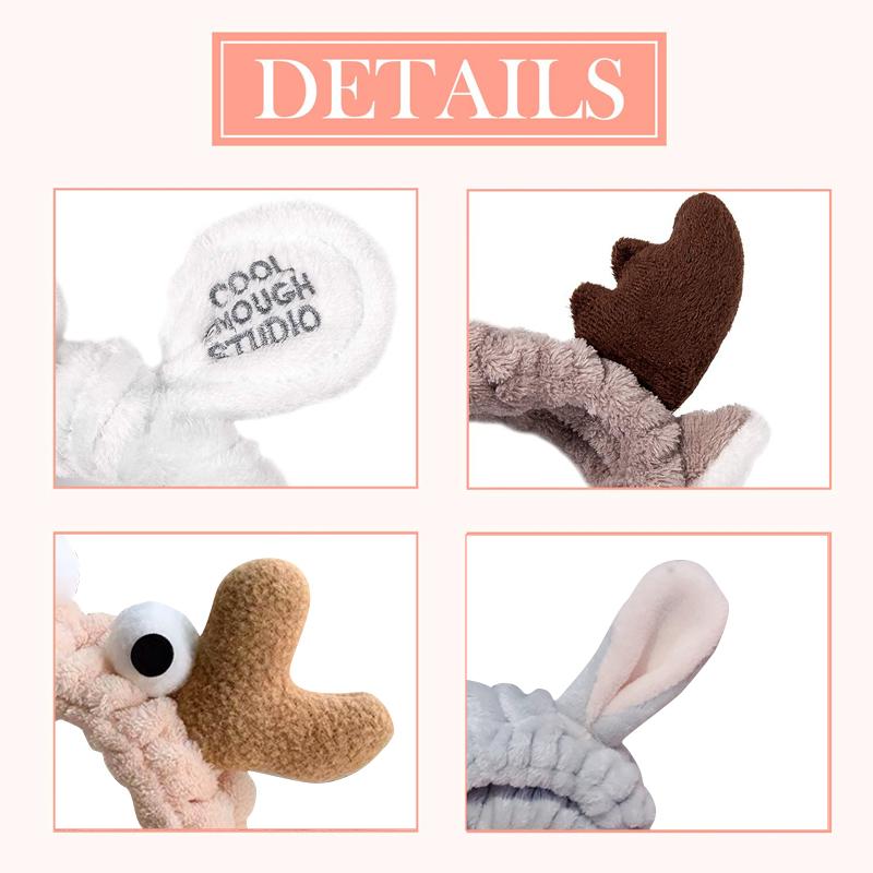 Coral fleece headband