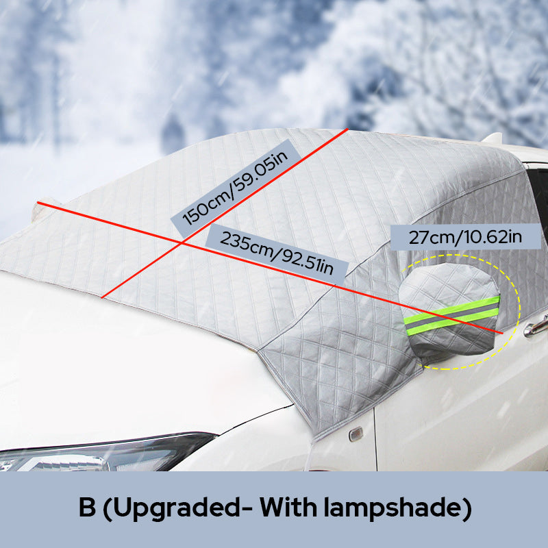 LuxGuard Windshield Protection | Keep your vehicle protected with a durable and weather-resistant cover for optimal safety and comfort.