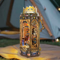 The Lantern of Galaxy DIY Book Nook Kit