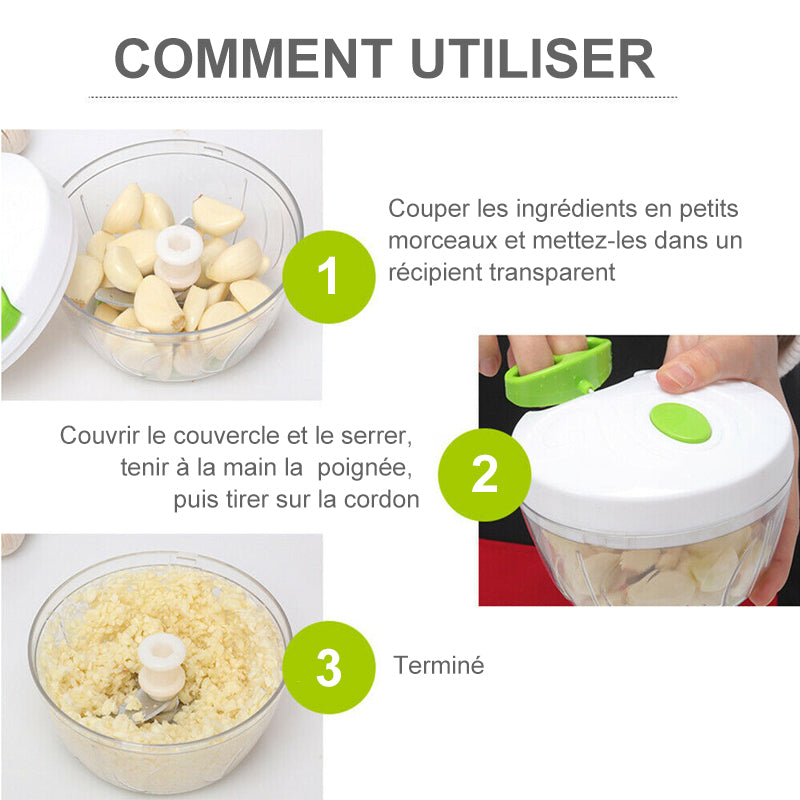 Manual vegetable cutter