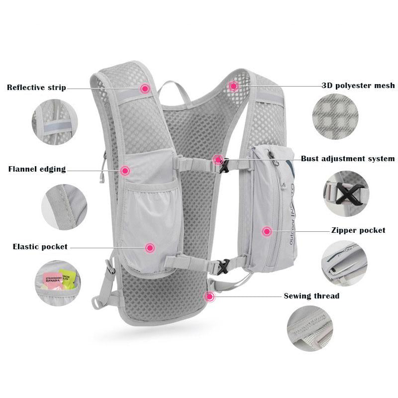Outdoor bicycle backpack