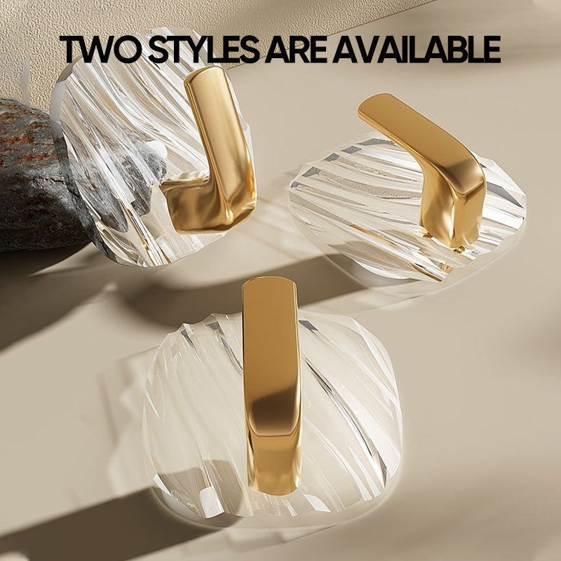 Transparent Acrylic Adhesive Wall Hook Exquisite Punch-Free Hook