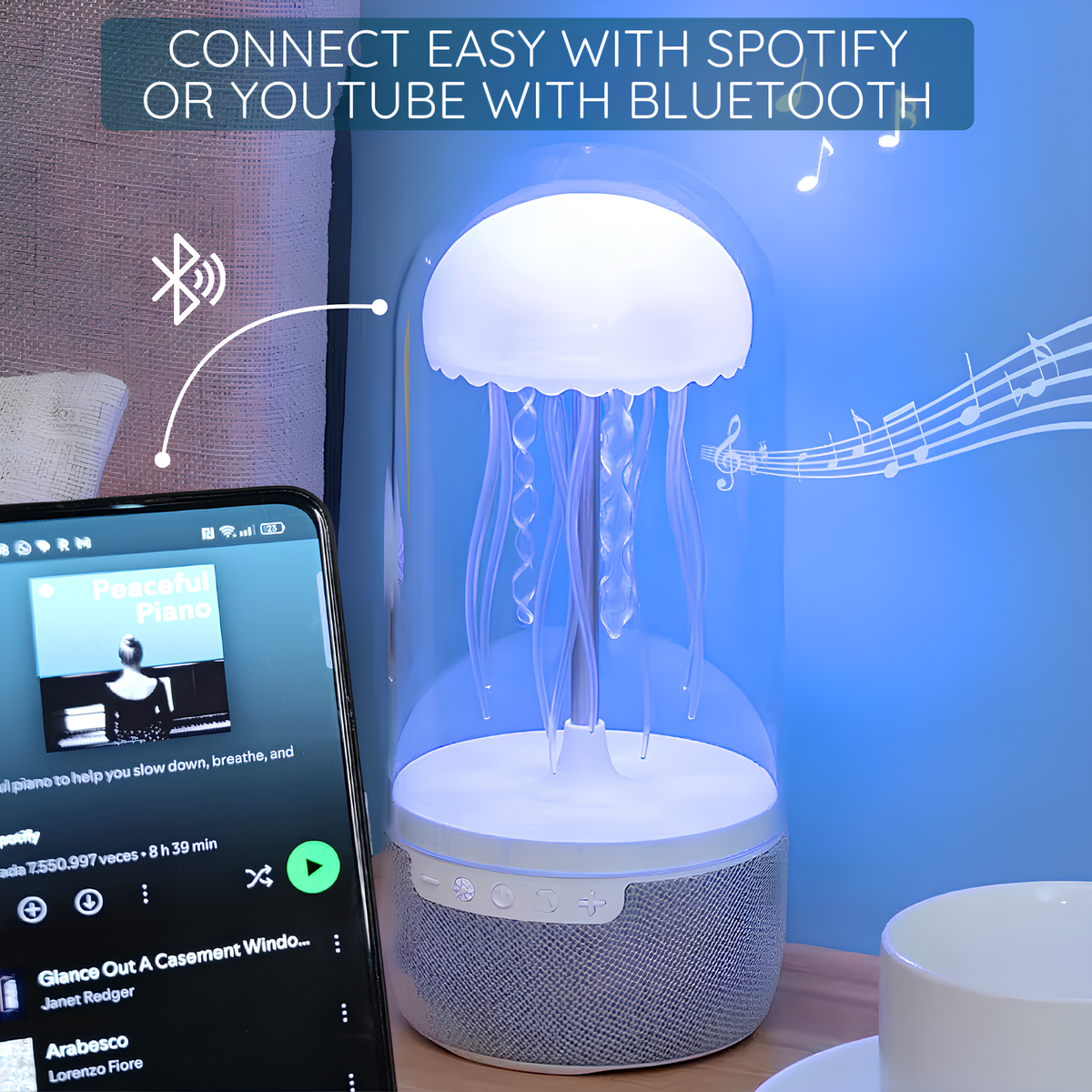 Bluetooth Jellyfish Speaker