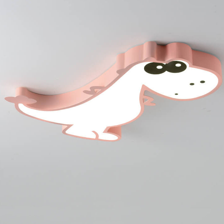 DinoBright LED Ceiling Light | Creative Dinosaur Design | Children's Room Lamp | Warm & White Light | Dimmable