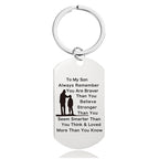 Mother's Day Engraving Metal Keychain with Box