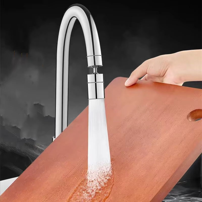 SprayMaster 360° Adjustable Faucet Attachment with Dual Spray Modes