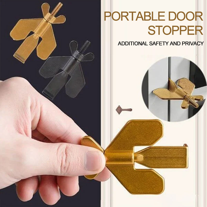 Portable Travel Security Door Stopper