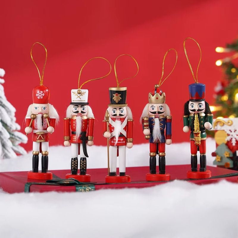 MerrySoldier - Hanging nutcracker soldier inspired decoration set