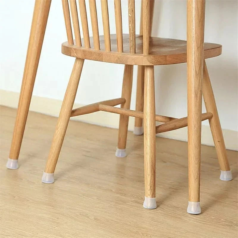 4 Pcs Silicone Chair Leg Covers