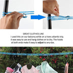 Portable Clothesline for Indoor and Outdoor