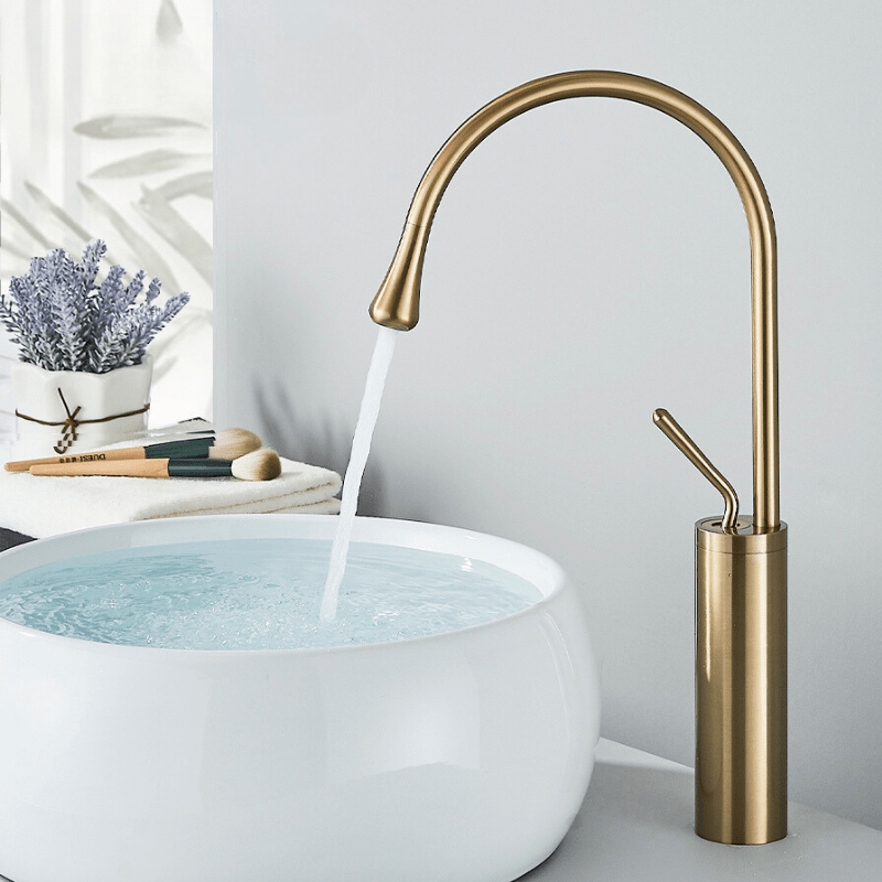 BrassGlow - Warm & Cold Mixer Tap for the Sink