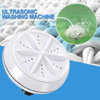 Ultrasonic Portable Dishwasher And Laundry Piece