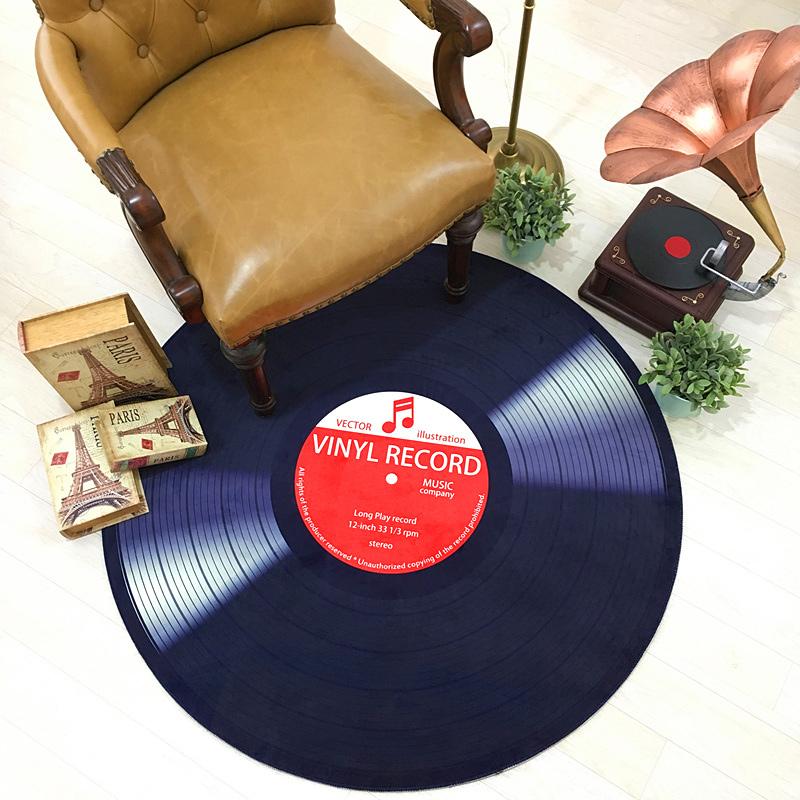 Retro Disc Rug