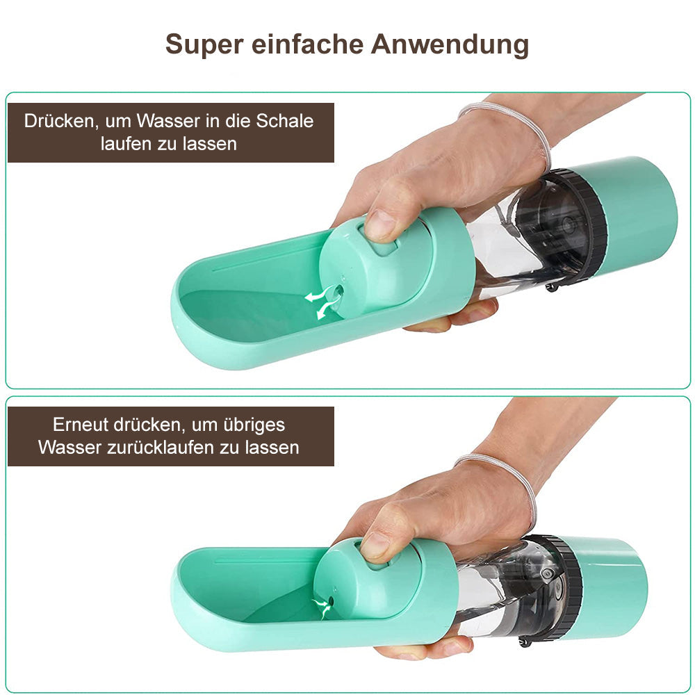 2-in-1 Feeder and water bottle for on the go - PawBuddy