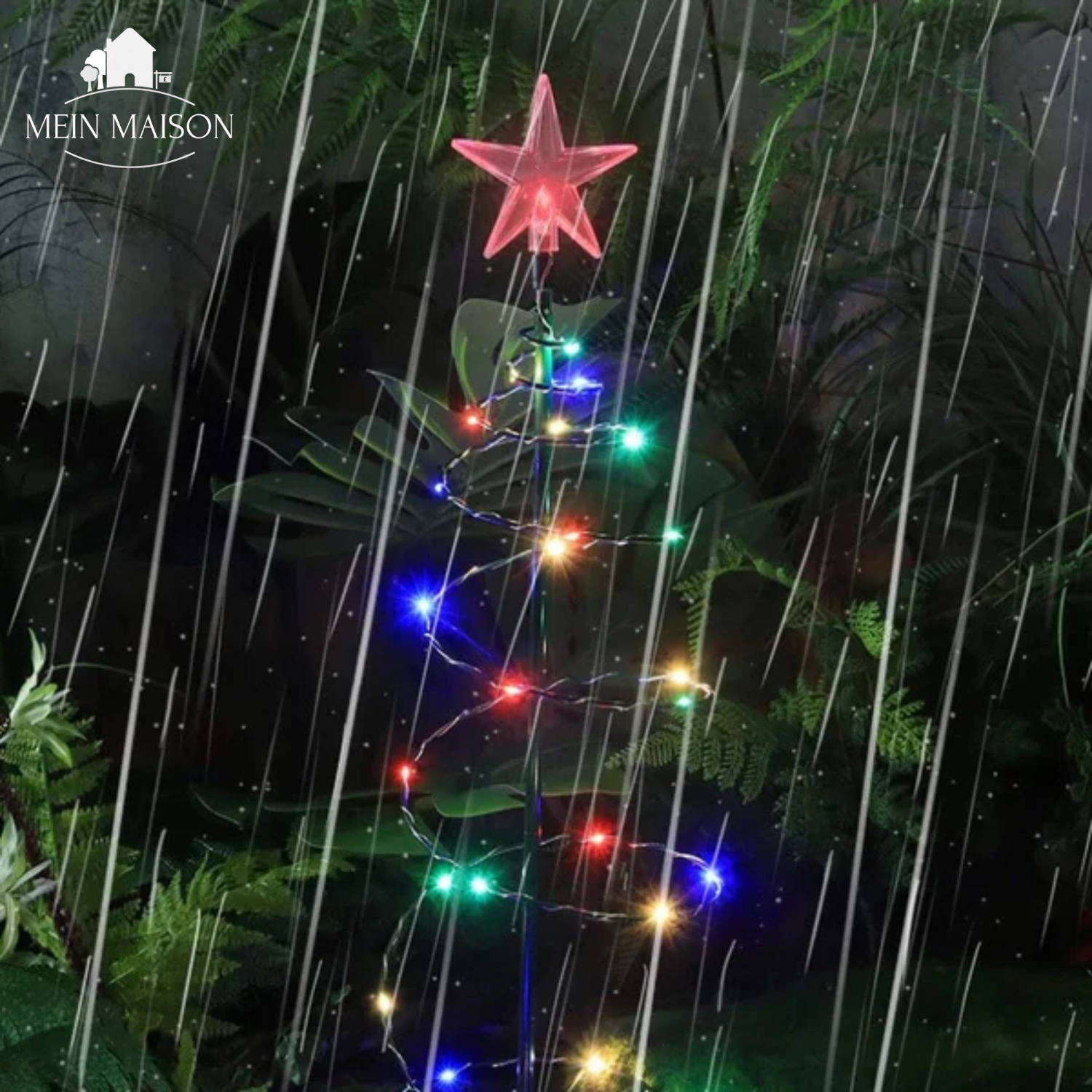 SolarTree – The charming LED Christmas tree powered by solar energy