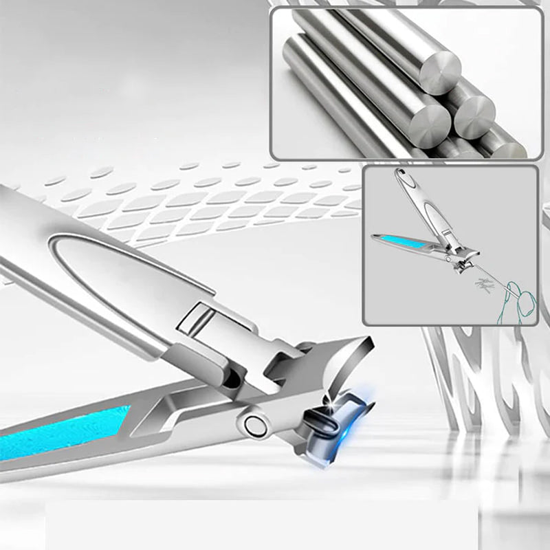 Ultra-slim portable nail clipper