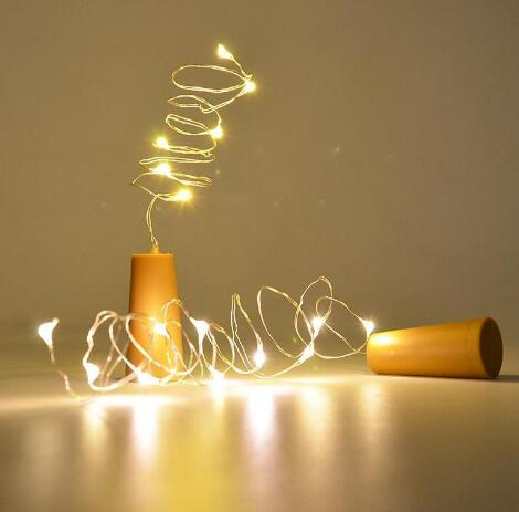 LED fairy lights for bottles – decorative lights with wire for creative lighting and DIY projects