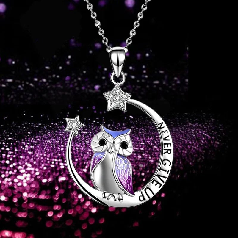 Never Give Up Inspirational Necklace