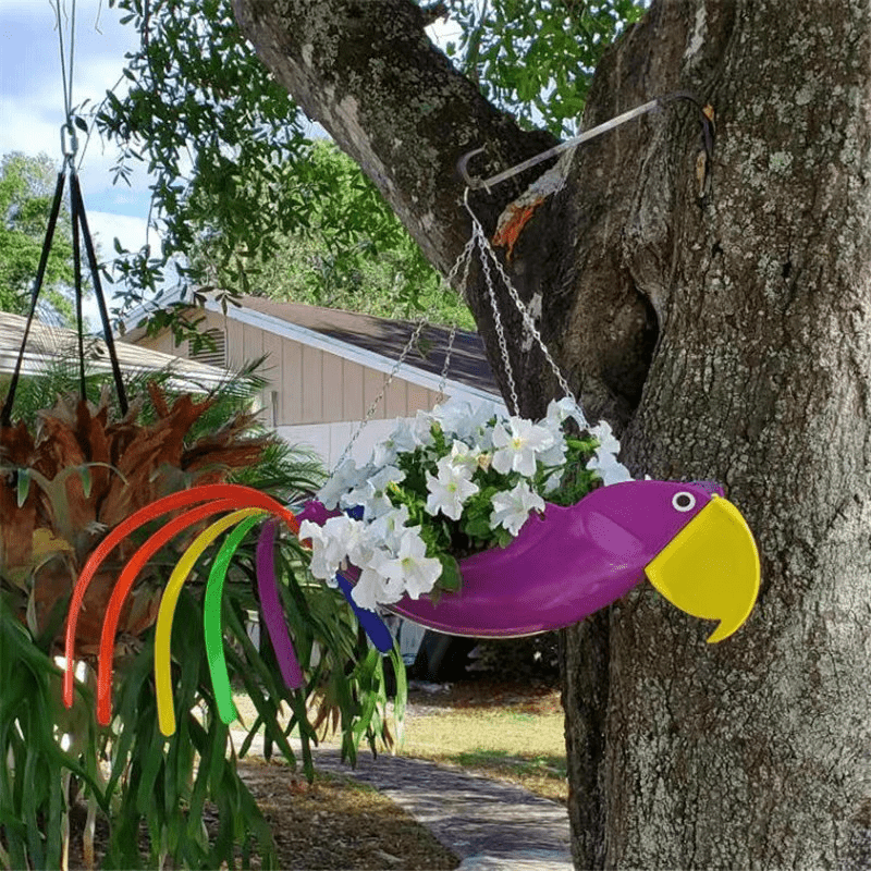 Colourful chicken design garden decoration