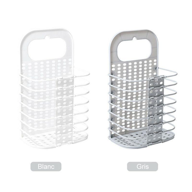 Collapsible laundry basket household