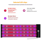 LED plant lamp with full spectrum lighting and pull switch for optimal plant growth