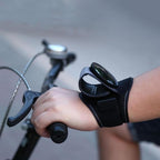 Rearview mirror safety strap for bicycle