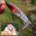 Fishing bait with propeller tractor